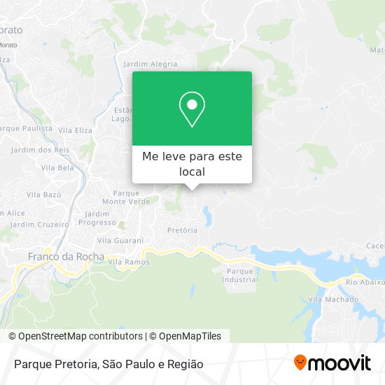 Parque Pretoria mapa