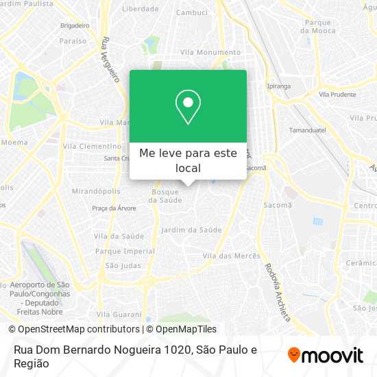 Rua Dom Bernardo Nogueira 1020 mapa