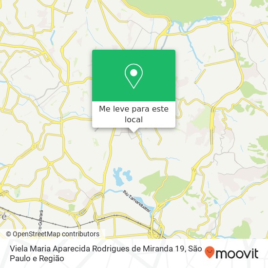 Viela Maria Aparecida Rodrigues de Miranda 19 mapa