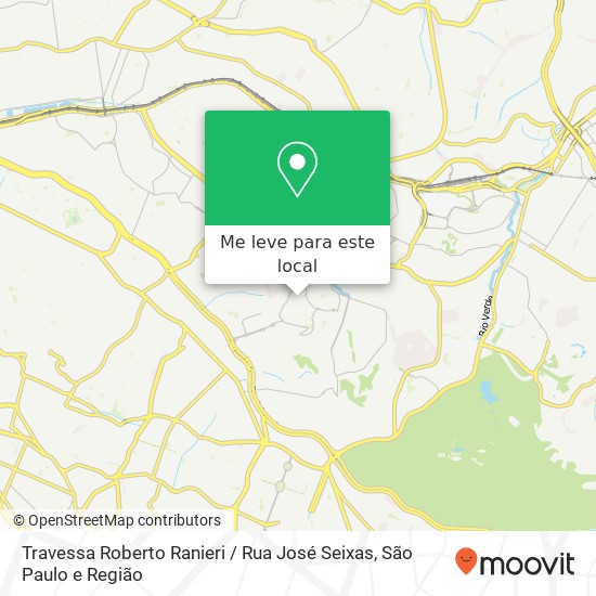 Travessa Roberto Ranieri / Rua José Seixas mapa