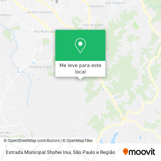 Estrada Municipal Shohei Inui mapa