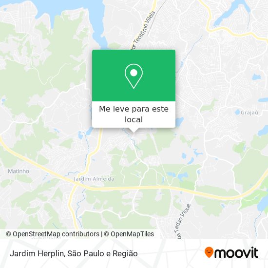Jardim Herplin mapa