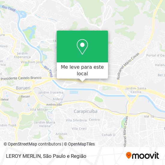 LEROY MERLIN mapa