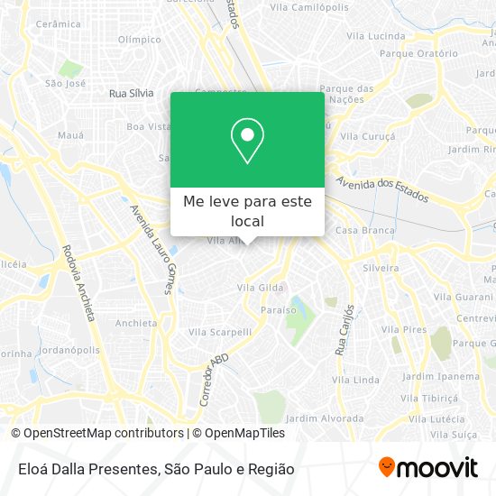 Eloá Dalla Presentes mapa