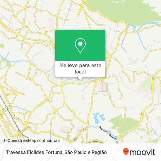 Travessa Elclides Fortuna mapa