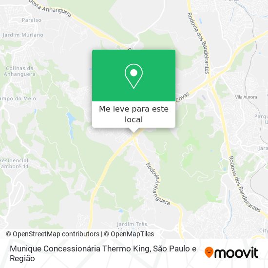 Munique Concessionária Thermo King mapa