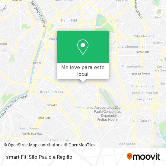 smart Fit mapa