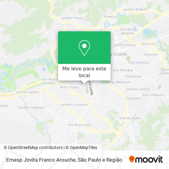Emesp Jovita Franco Arouche mapa