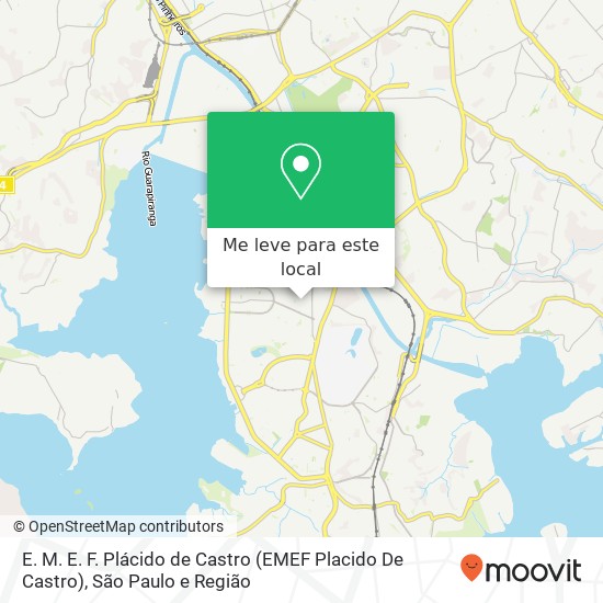 E. M. E. F. Plácido de Castro (EMEF Placido De Castro) mapa