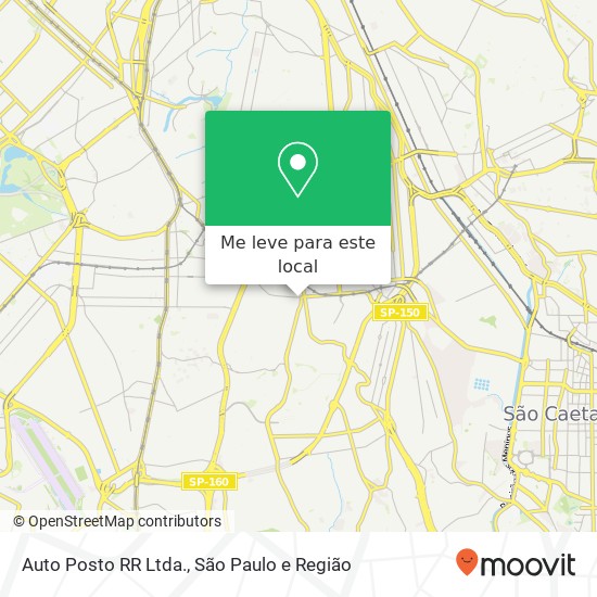 Auto Posto RR Ltda. mapa