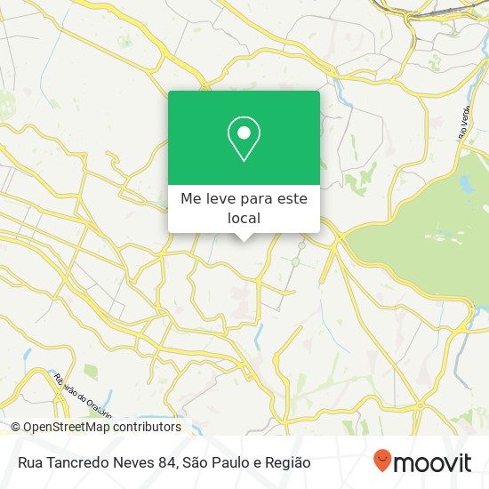 Rua Tancredo Neves 84 mapa