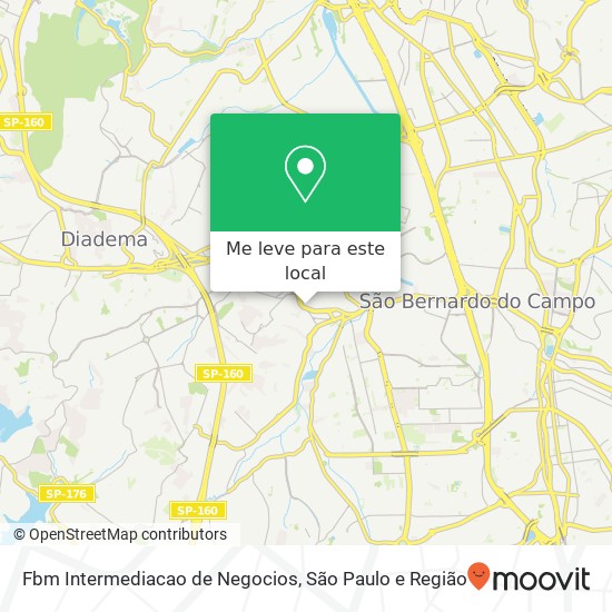 Fbm Intermediacao de Negocios mapa