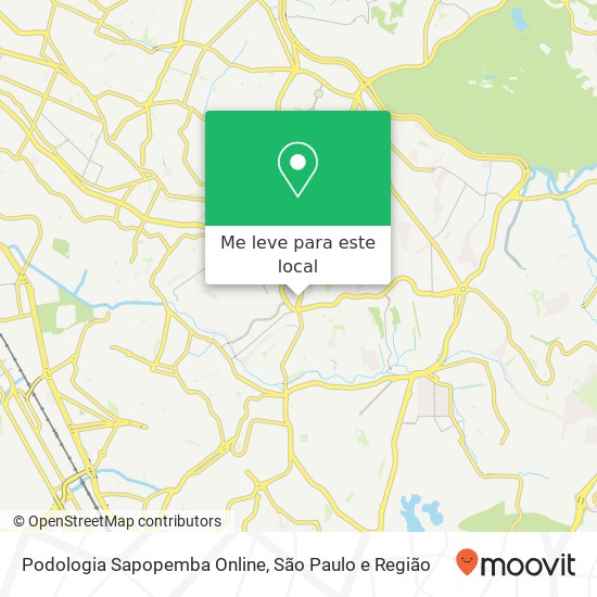 Podologia Sapopemba Online mapa