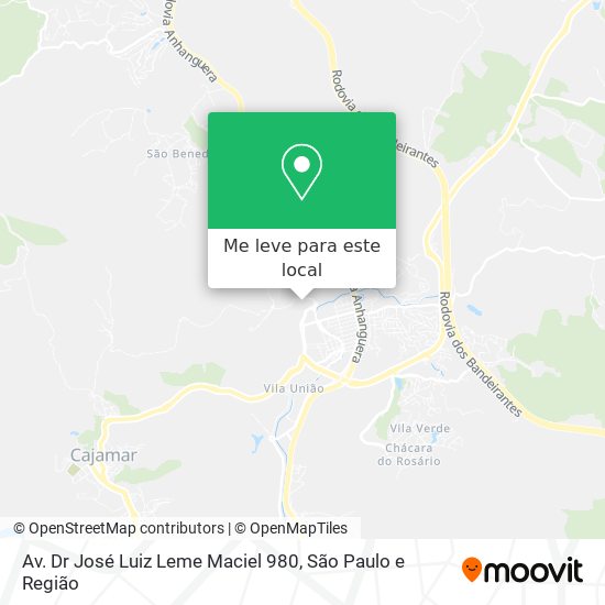 Av. Dr José Luiz Leme Maciel 980 mapa