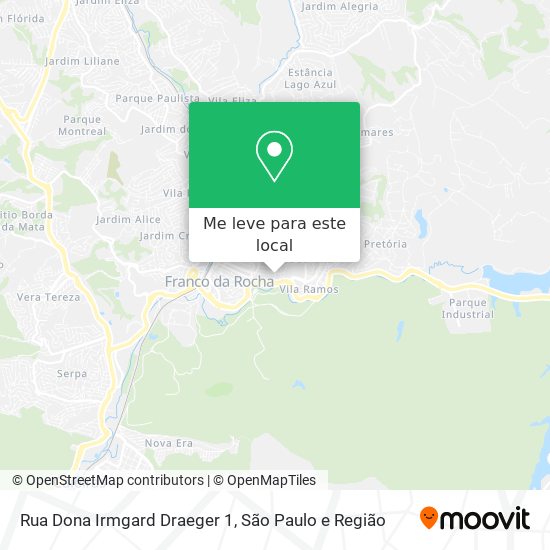 Rua Dona Irmgard Draeger 1 mapa