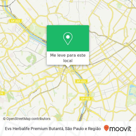 Evs Herbalife Premium Butantâ mapa