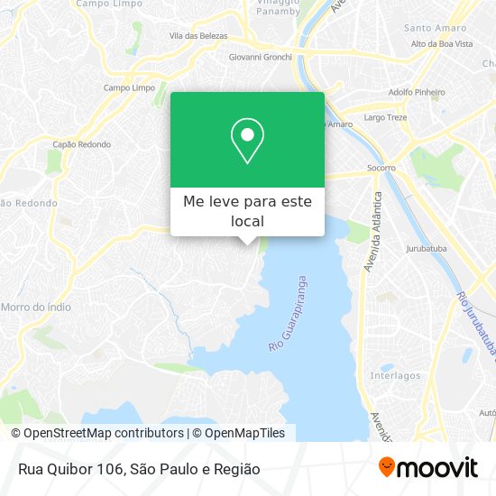 Rua Quibor 106 mapa