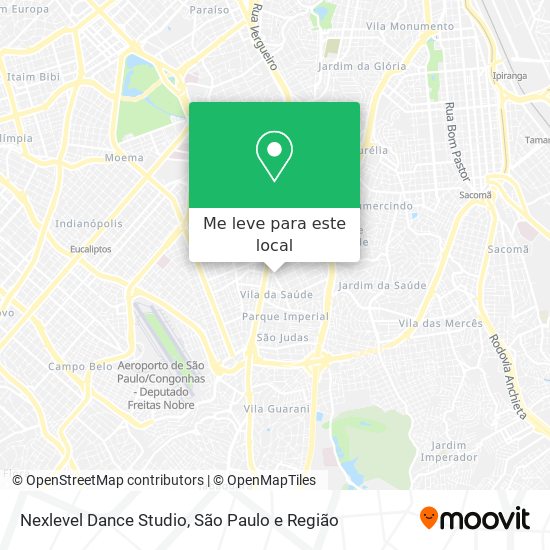 Nexlevel Dance Studio mapa