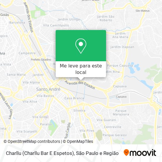 Charllu (Charllu Bar E Espetos) mapa