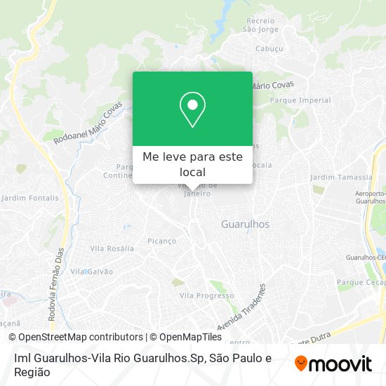 Iml Guarulhos-Vila Rio Guarulhos.Sp mapa