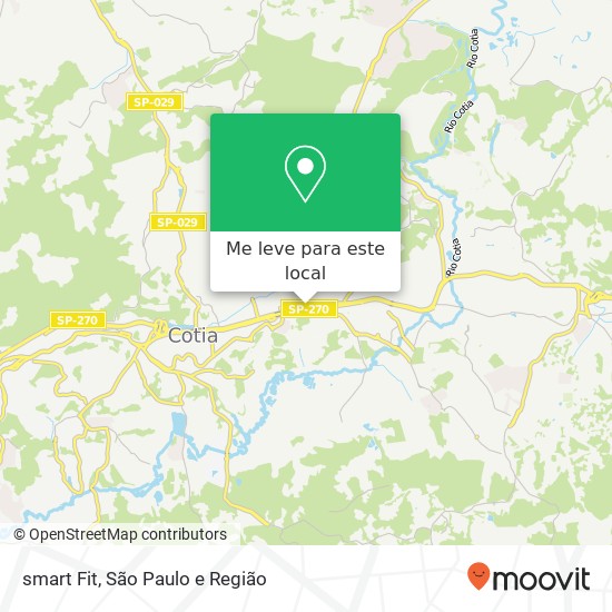 smart Fit mapa