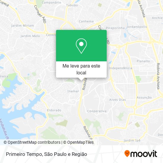 Primeiro Tempo mapa