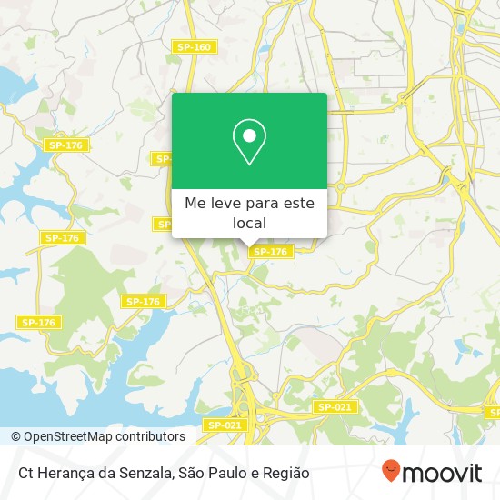 Ct Herança da Senzala mapa