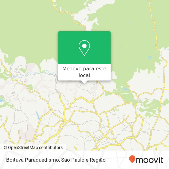 Boituva Paraquedismo mapa