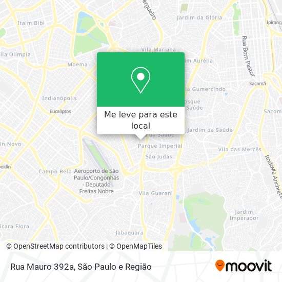 Rua Mauro 392a mapa