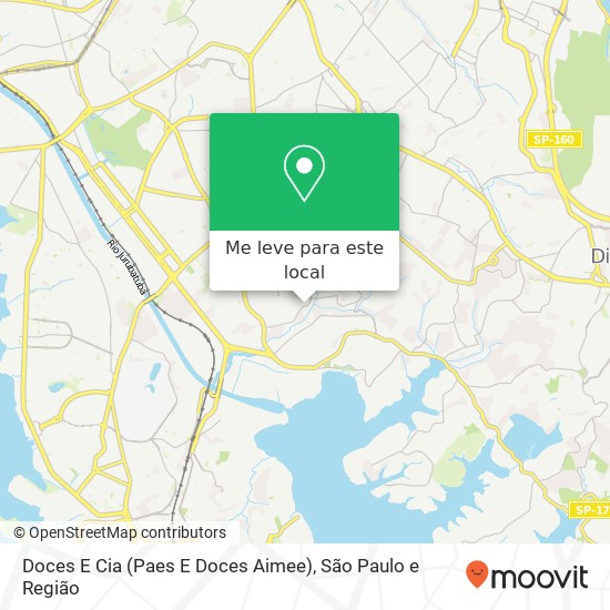 Doces E Cia (Paes E Doces Aimee) mapa