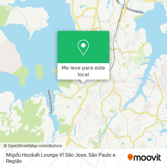 Migdu Hookah Lounge Vl São Jose mapa