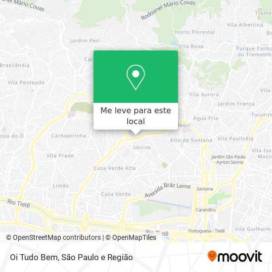 Oi Tudo Bem mapa