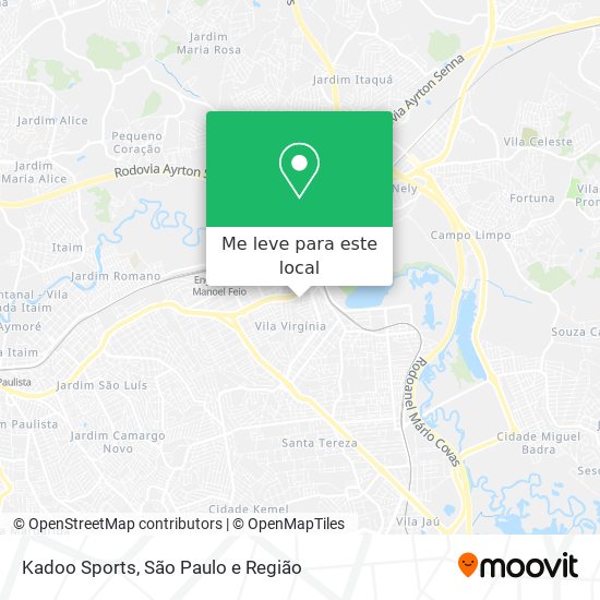 Kadoo Sports mapa