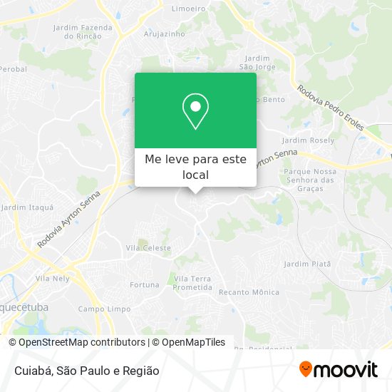 Cuiabá mapa