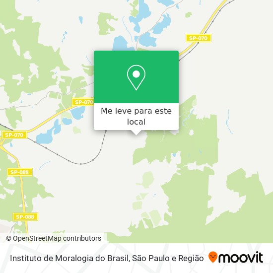 Instituto de Moralogia do Brasil mapa