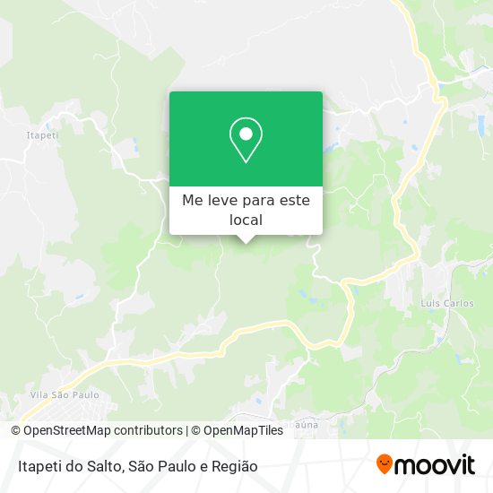 Itapeti do Salto mapa
