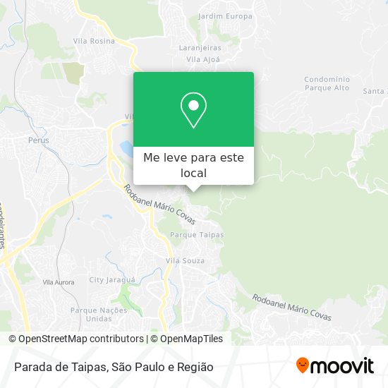 Parada de Taipas mapa