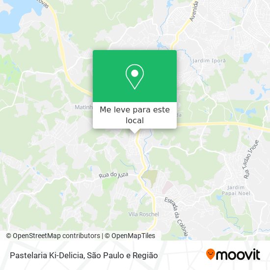 Pastelaria Ki-Delicia mapa