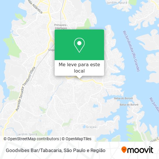 Goodvibes Bar/Tabacaria mapa