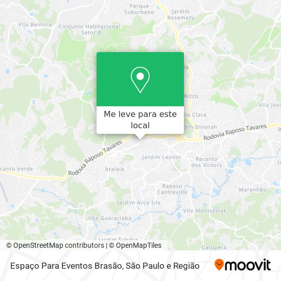 Espaço Para Eventos Brasão mapa