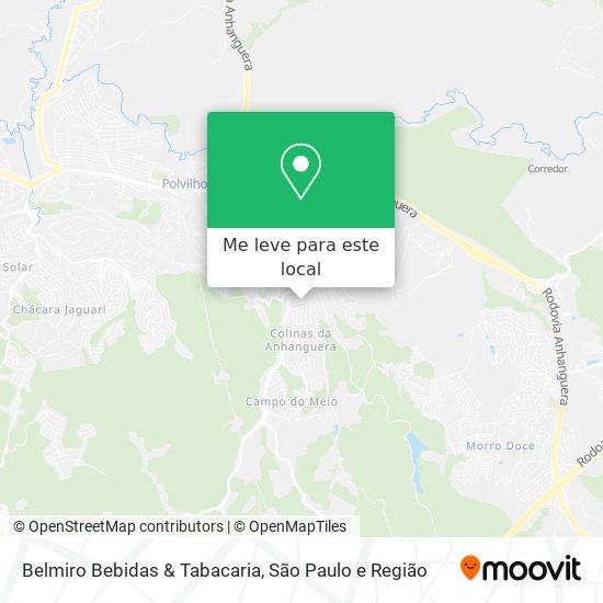Belmiro Bebidas & Tabacaria mapa
