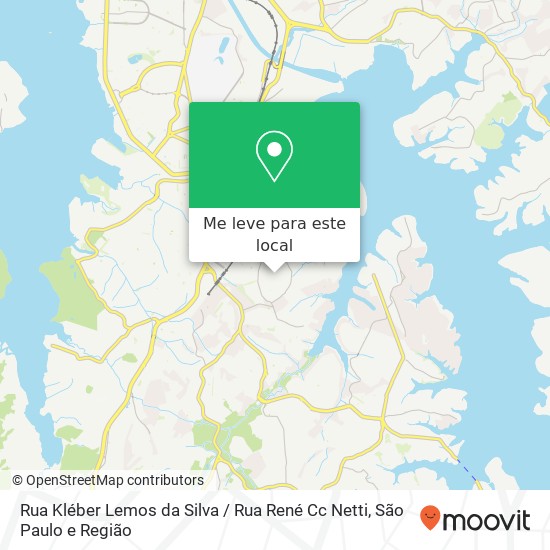 Rua Kléber Lemos da Silva / Rua René Cc Netti mapa
