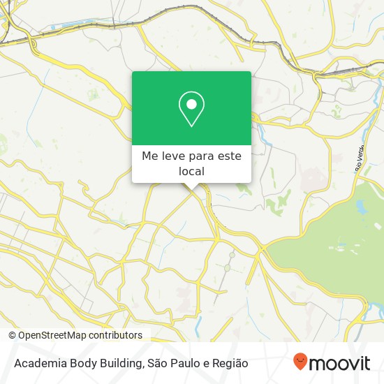 Academia Body Building mapa