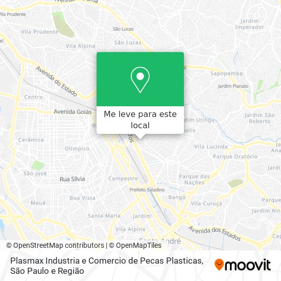 Plasmax Industria e Comercio de Pecas Plasticas mapa