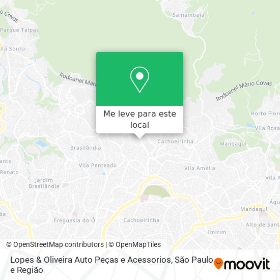 Lopes & Oliveira Auto Peças e Acessorios mapa