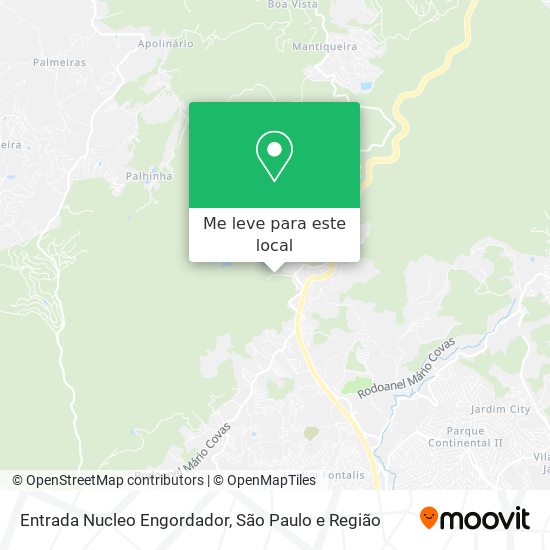 Entrada Nucleo Engordador mapa