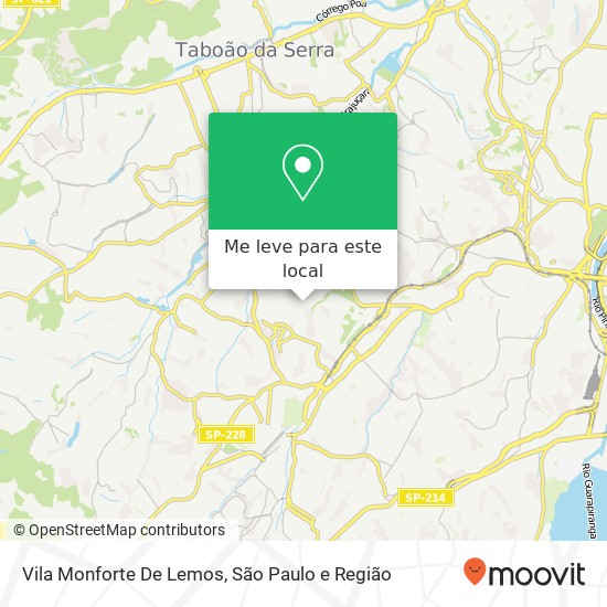 Vila Monforte De Lemos mapa