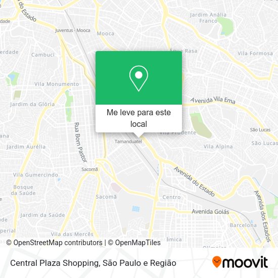 Central Plaza Shopping mapa