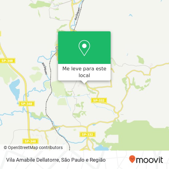 Vila Amabile Dellatorre mapa