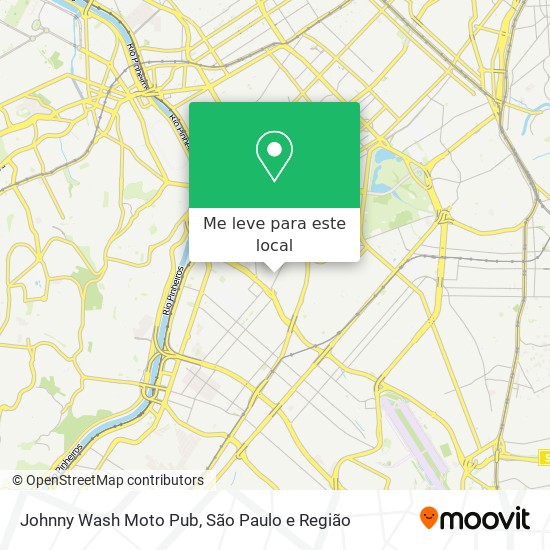 Johnny Wash Moto Pub mapa